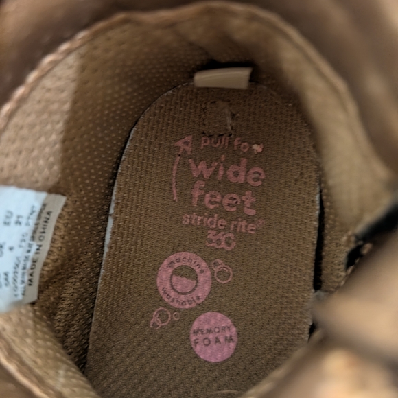 Stride Rite Tan Kids Fringe Boots - Picture 11 of 11